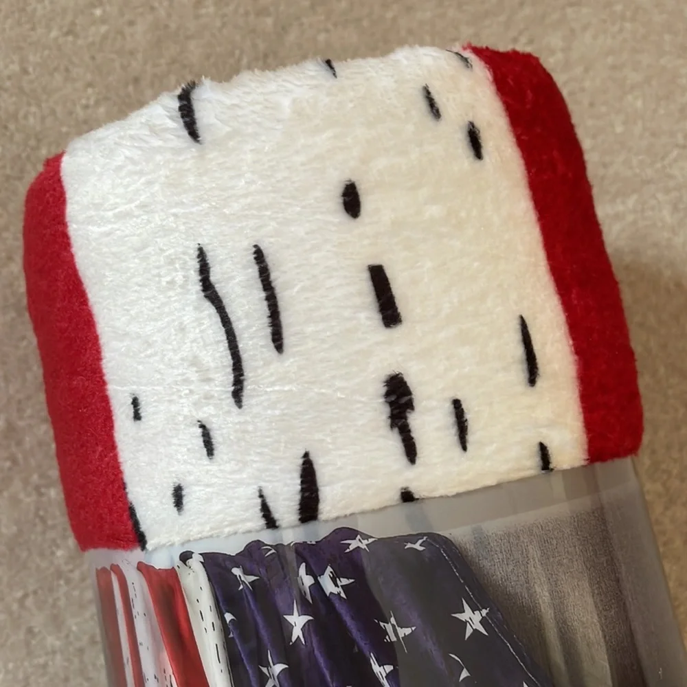 American Flag Throw Blanket